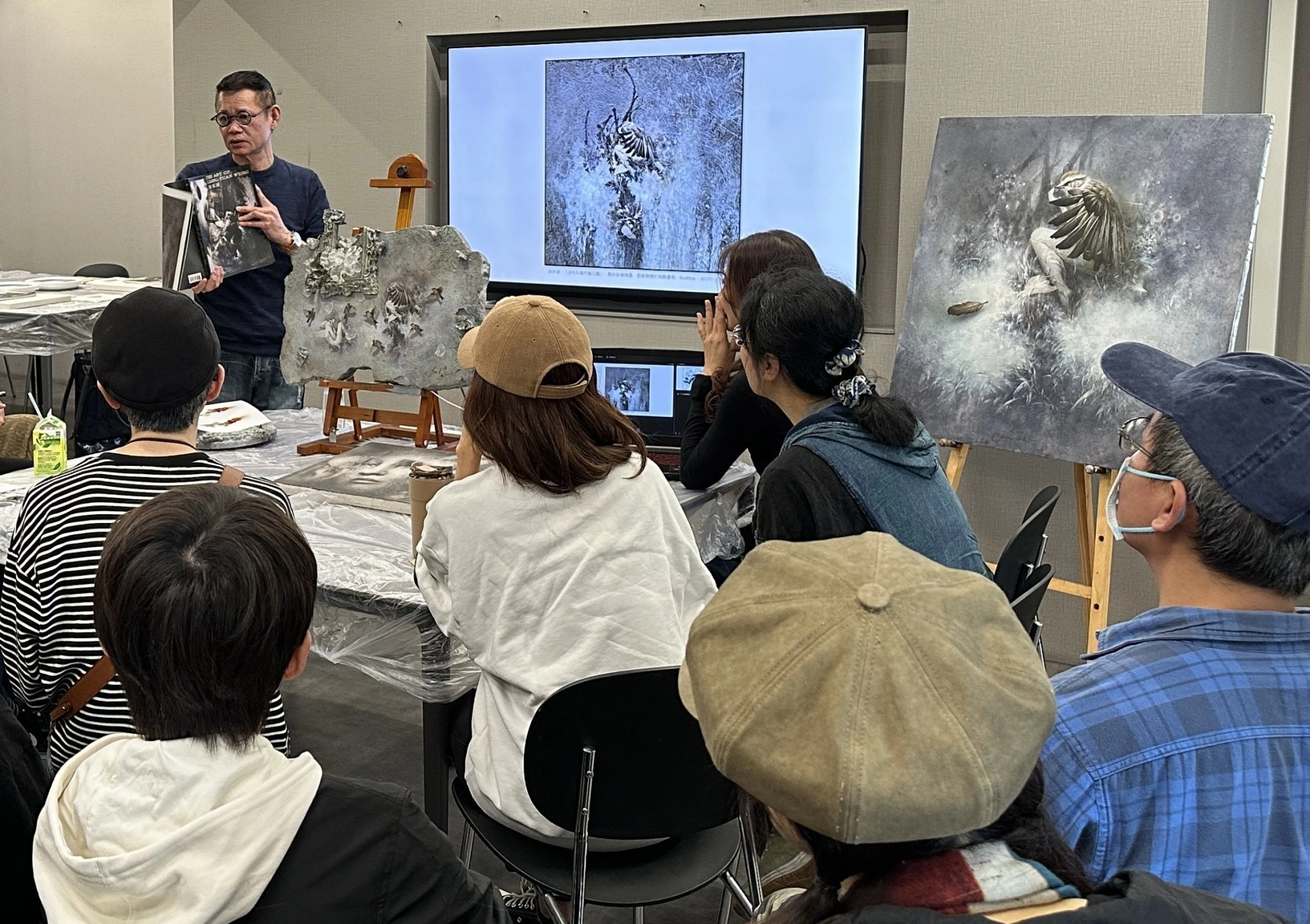 畫室 藝術工作坊 藝術創作 畫畫課 創作課程 成人美術班