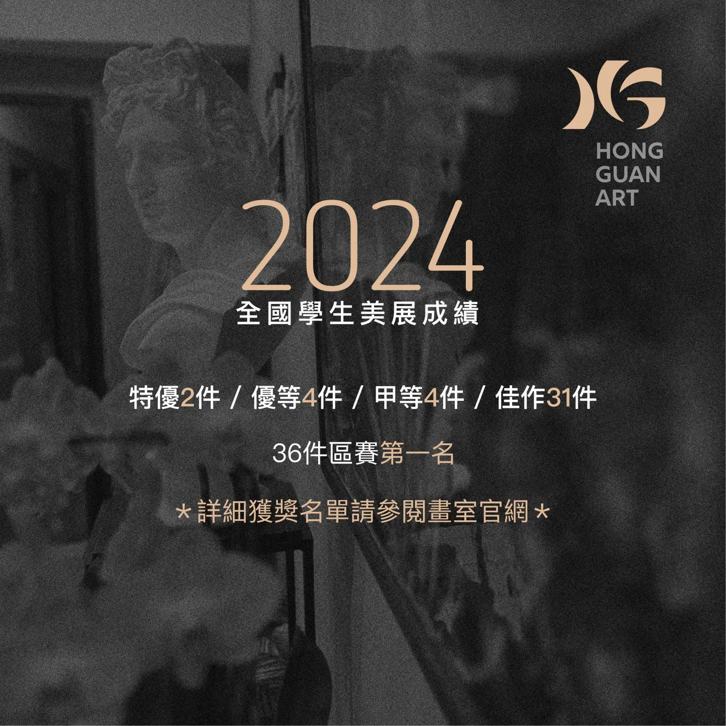 2024全國學生美展成績出爐~!